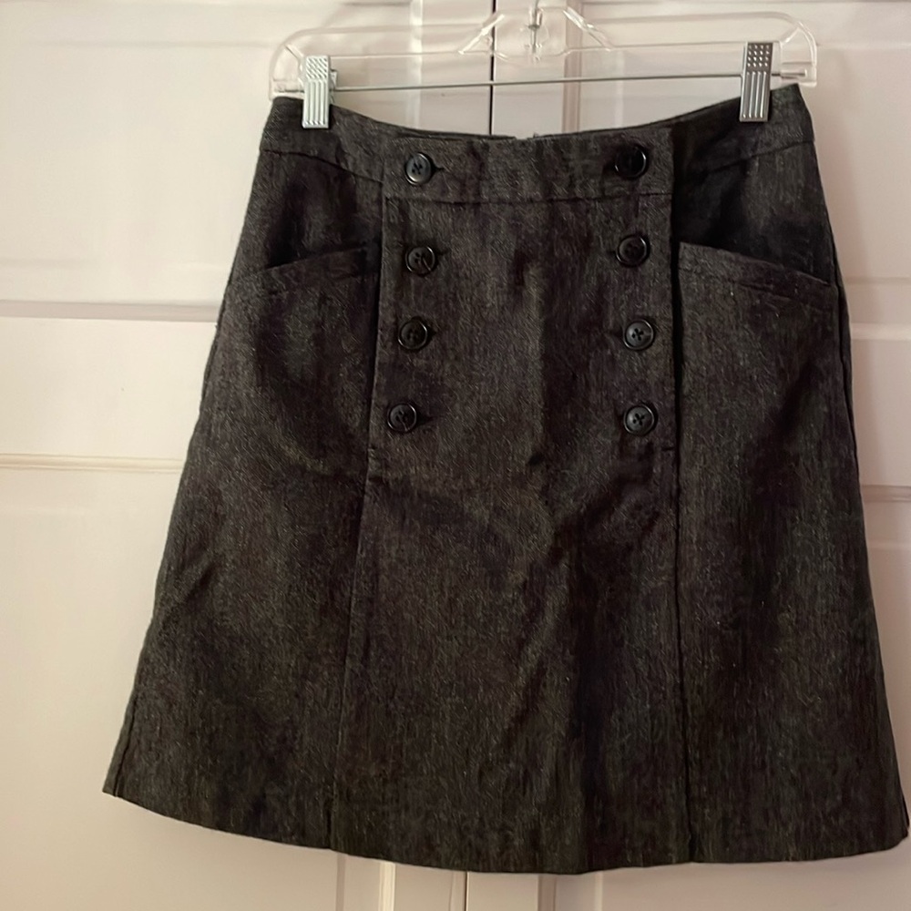 Gap Sailor Button Wool blend Skirt - Size 2
